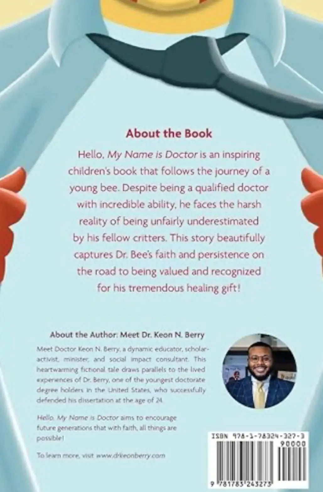 Hello, My Name is Doctor by Dr. Keon N. Berry - book cover